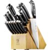 HENCKELS Premium Quality Knife Set | 15-Piece Knife Set with Block | Model 13550-005